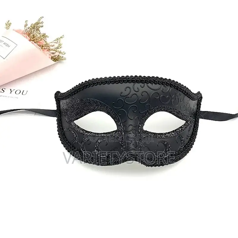 Halloween Black Sexy Half Face Blindfold Mask