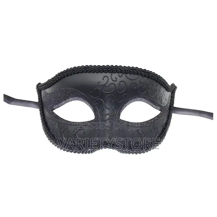 Halloween Black Sexy Half Face Blindfold Mask