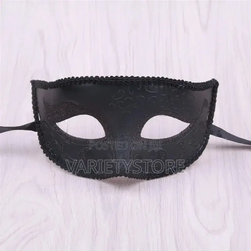 Halloween Black Sexy Half Face Blindfold Mask