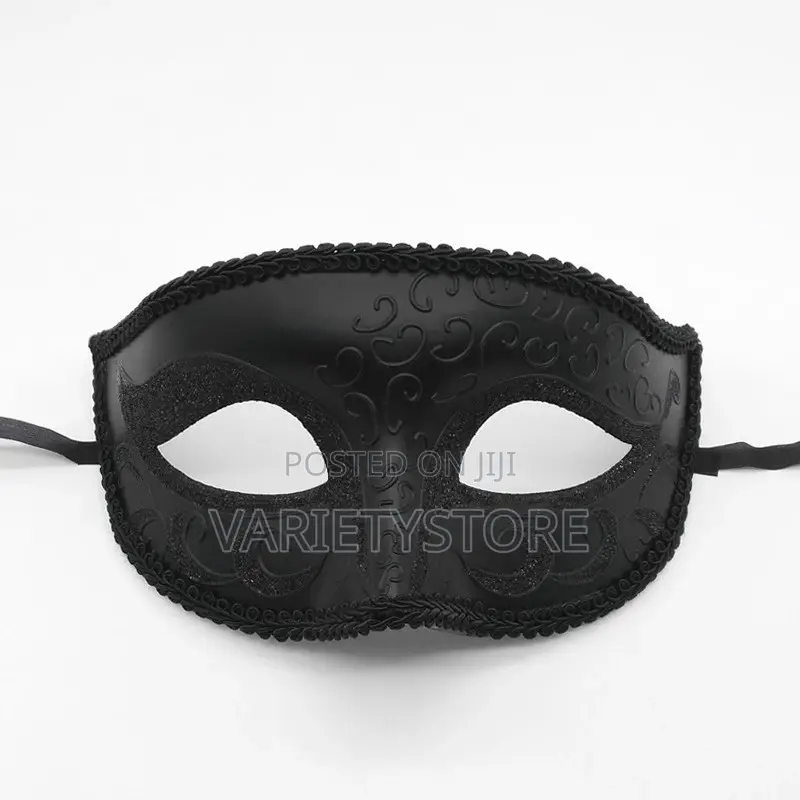 Halloween Black Sexy Half Face Blindfold Mask