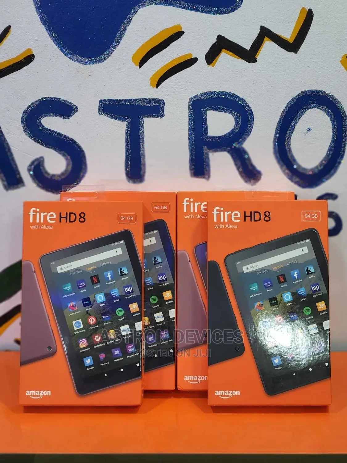New Amazon Fire HD 8 64 GB