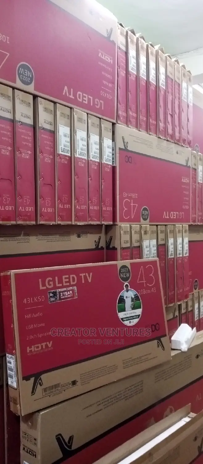 LG TV 43 Inches DC/AC LED,Full HD,2023 MODEL,Wide Screen. in Ojo TV