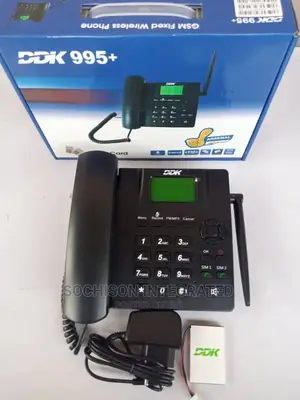 Ddk Double Sim Card Table Phone Voice Recorder, Mp3,FM