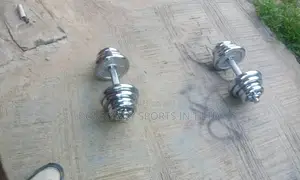 30kg Adjustable Chrome Dumbells