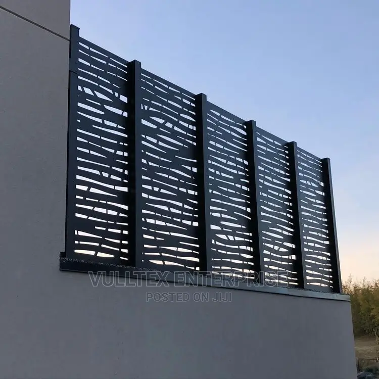 Laser Cut Iron Balcony