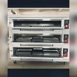 High Quality 9 Trays Gas Deck Oven