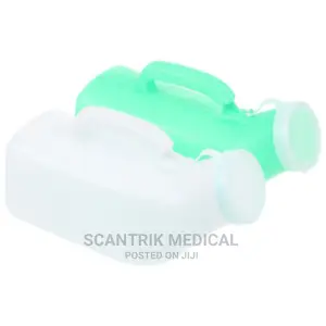 Plastic Pee Container Old Man Patient