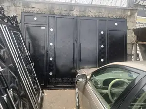Standard Black With Touch of Silver Rolling Gate for Sale