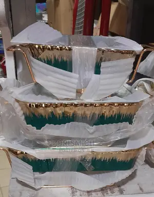 3pcs Dish With Stand