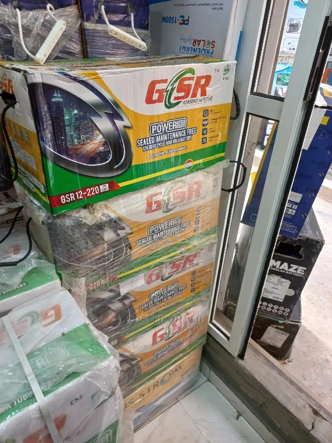12v 220ah GSR Deep Cycle Agm Battery