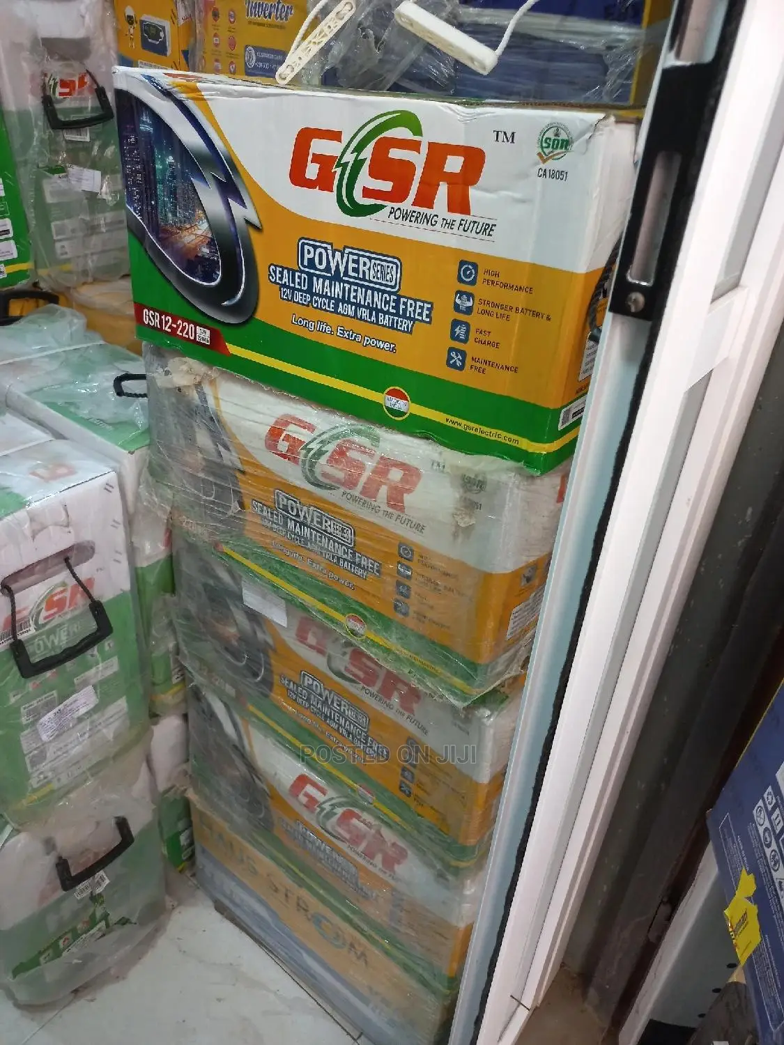 12v 220ah GSR Deep Cycle Agm Battery