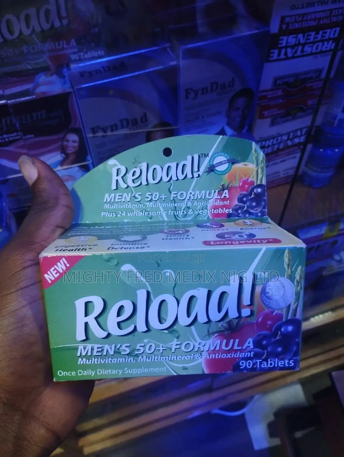 Reaload Men's 50+ Formula
