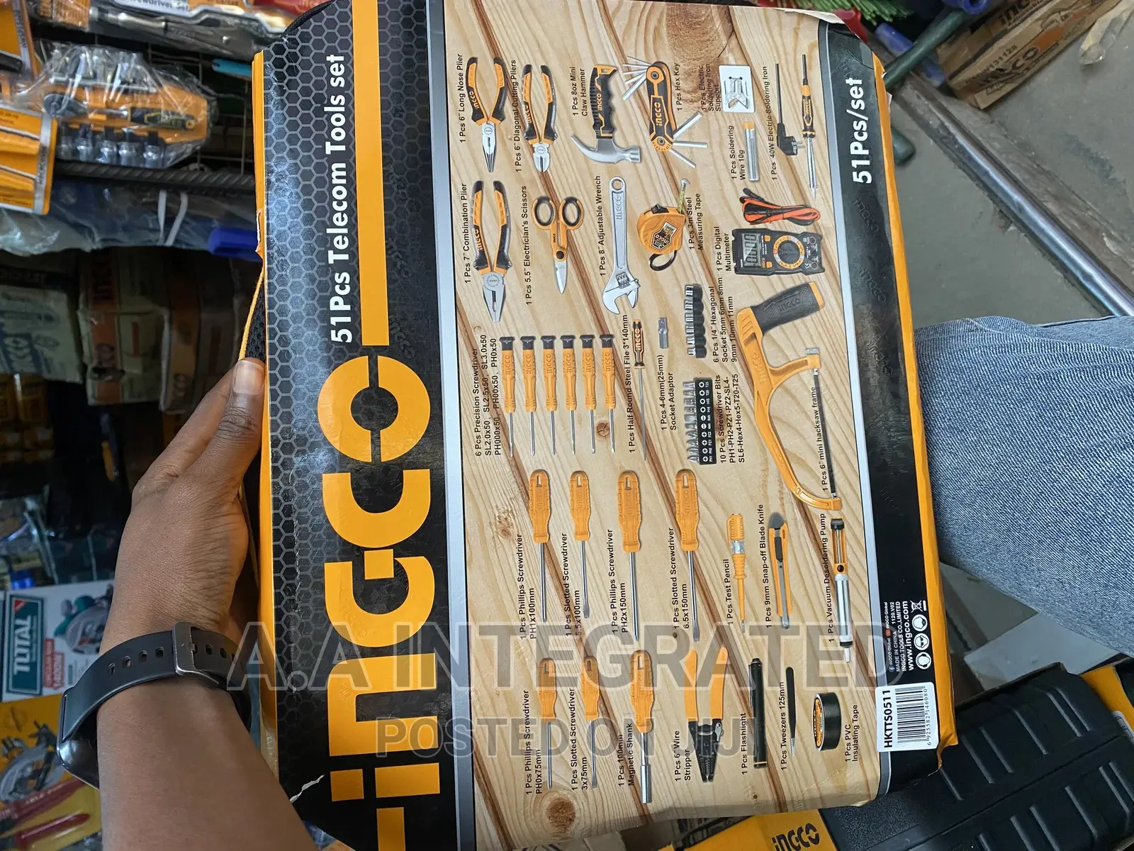 51psc Telecom Tools Set
