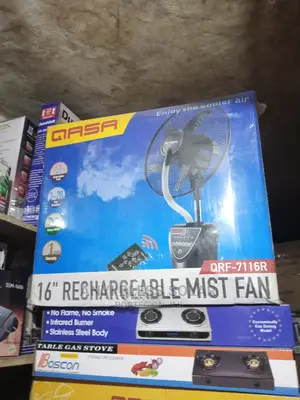 Rechargeable Mist Fan