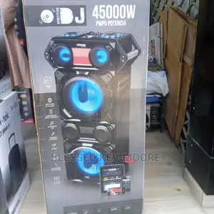 Crown Mustang 45000W Outdoor Indoor Party Time DJ