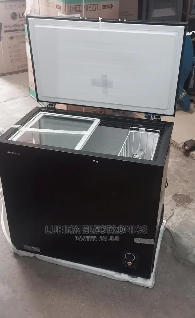 Brand New HISENSE 250litter Chest Freezer/External/Silver