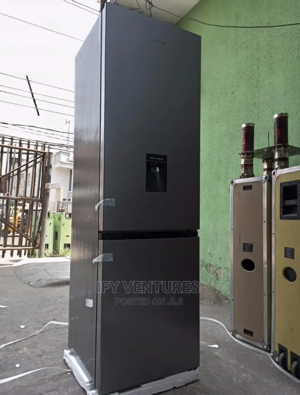 Hisense Double Door Refridgerator With Dispenser.