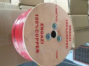 1.5mm 2xcore Fire Alarm Cable, 100% Pure Copper