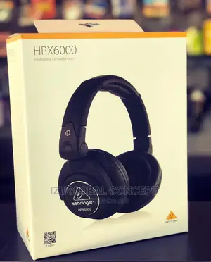 Behringer HPX6000 Professional Closed Back DJ Headphones