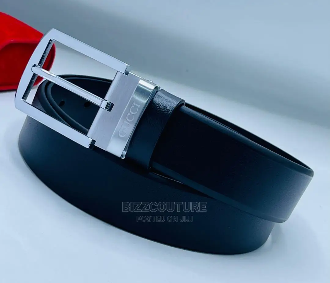 Original GUCCI Leather Belts Available in Store