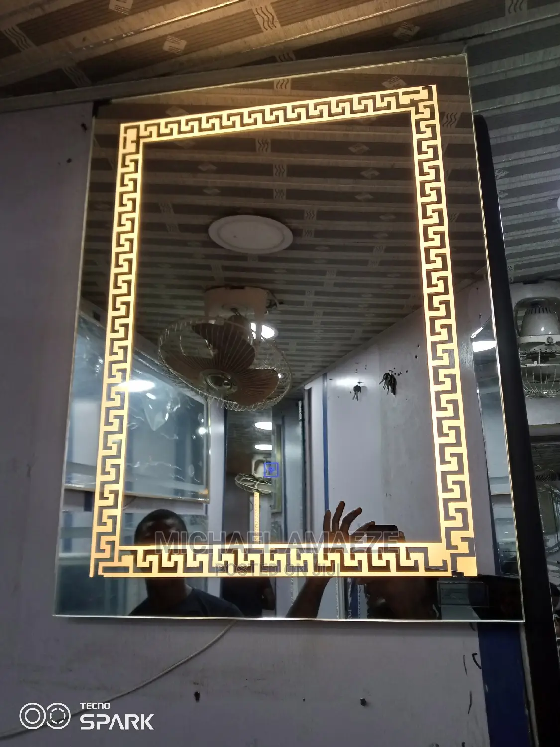Versace Square LED Mirror