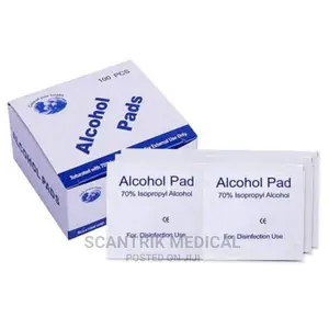 Alcohol Swab Medical Pads 75% Medical Equipment Supplies