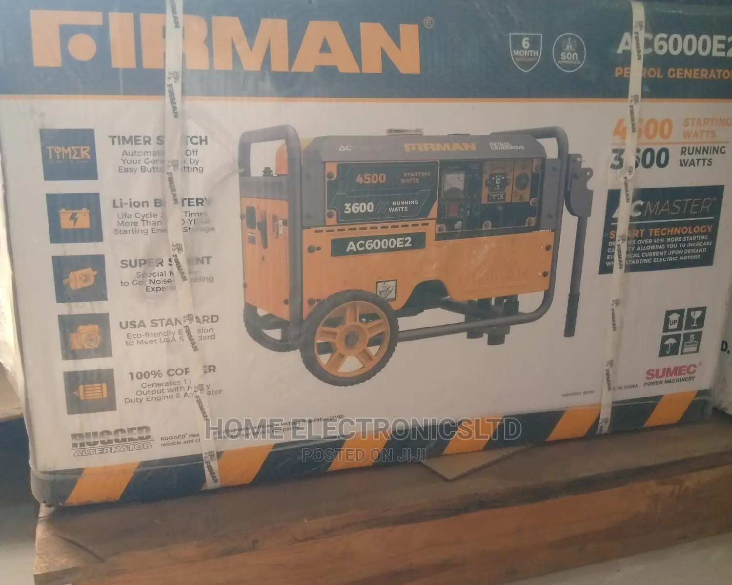 Firman Petro Generator 3kva