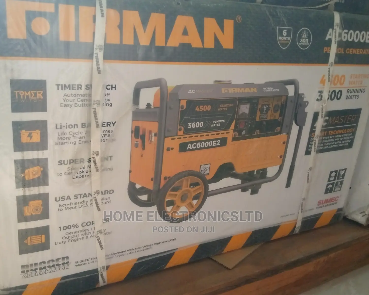 Firman Petro Generator 3kva