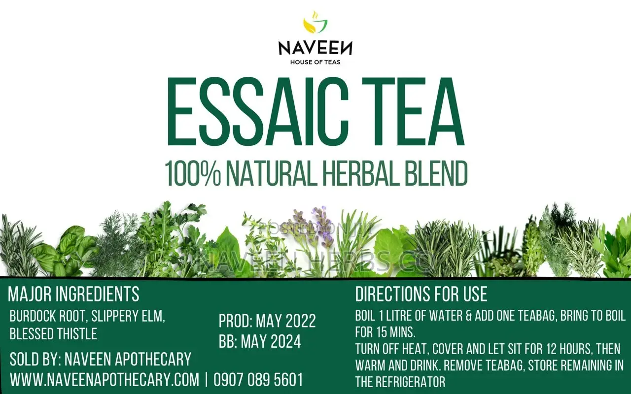 Premium Essiac Herbal Tea Powder - Herbal Blend