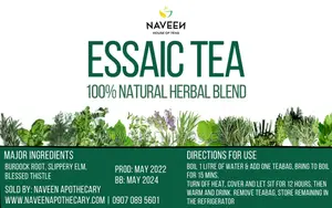 Premium Essiac Herbal Tea Powder - Herbal Blend