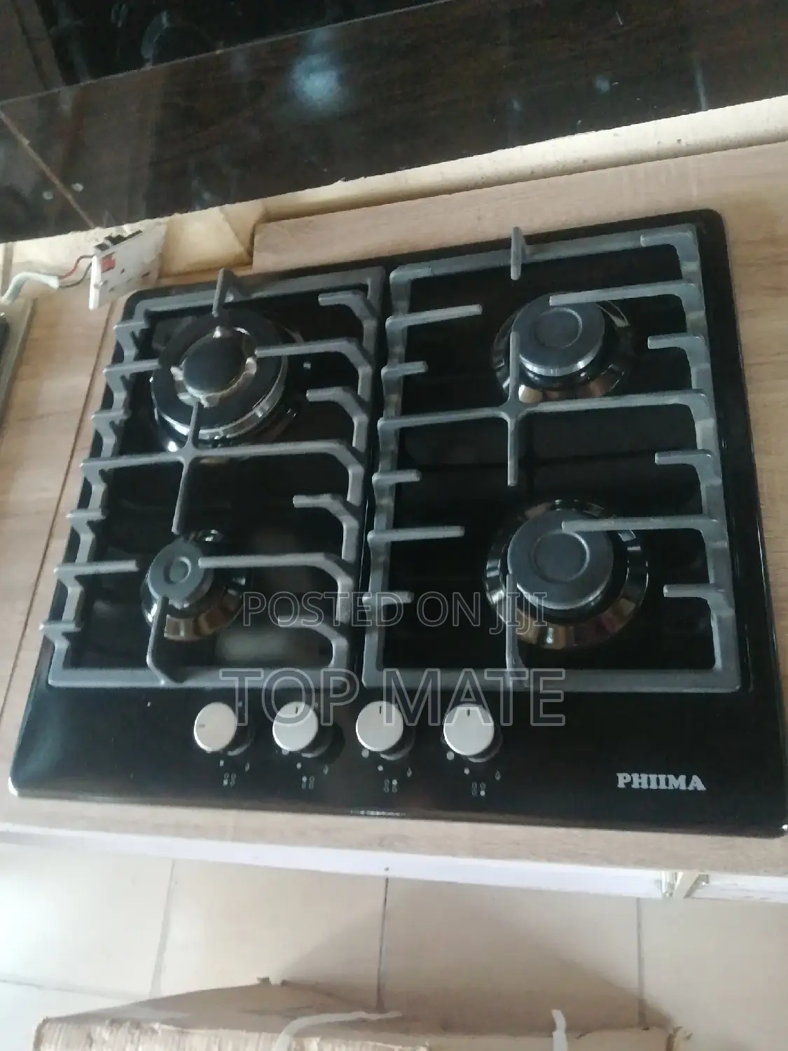 4 Burner Enamel Cooker Hob