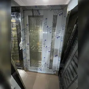 Stainless Glass Door.