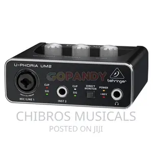 Behringer U-Phoria Studio Recording Bundle