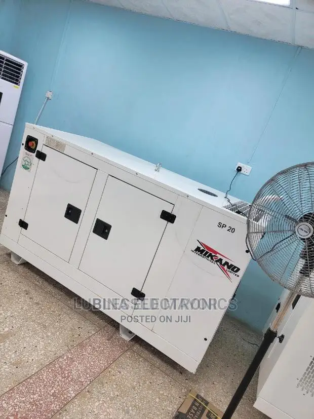 Brand New Mikano 20kva Silent Soundproof Lister Generator