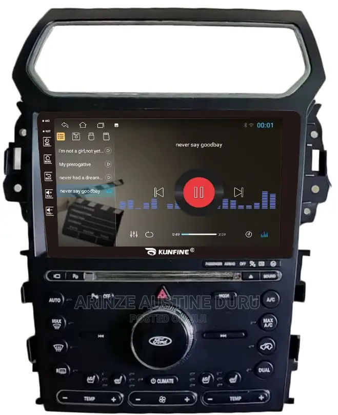 Android 10 Multimedia Ford Explorer 2011-2019