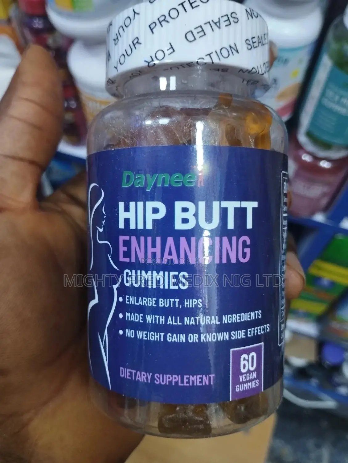 Hip Butt Enhancing Gummies