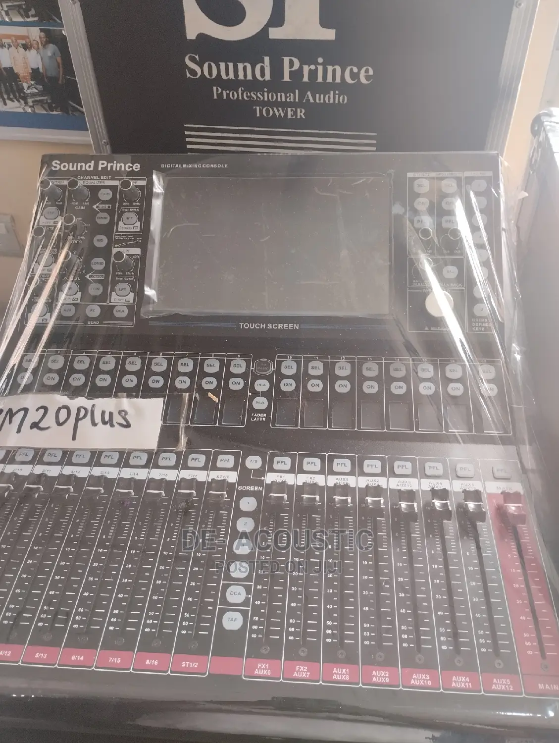 Sm 20+ Sound Prince Touch Screen Digital Mixer