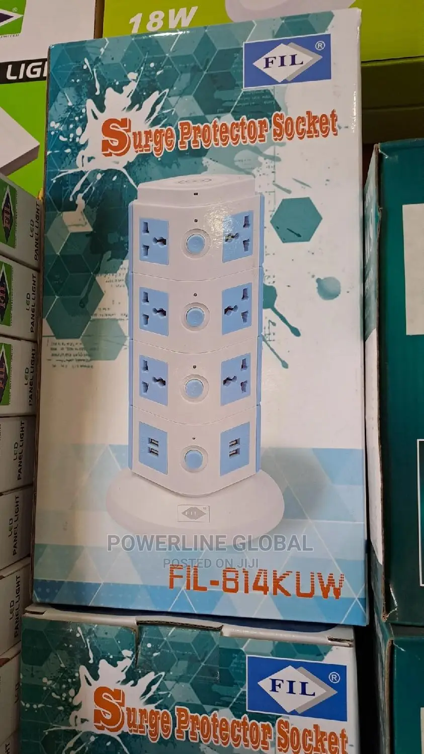 16 Way Extension Socket With Wireless Charging Unit