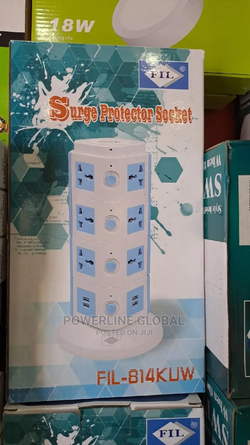 16 Way Extension Socket With Wireless Charging Unit