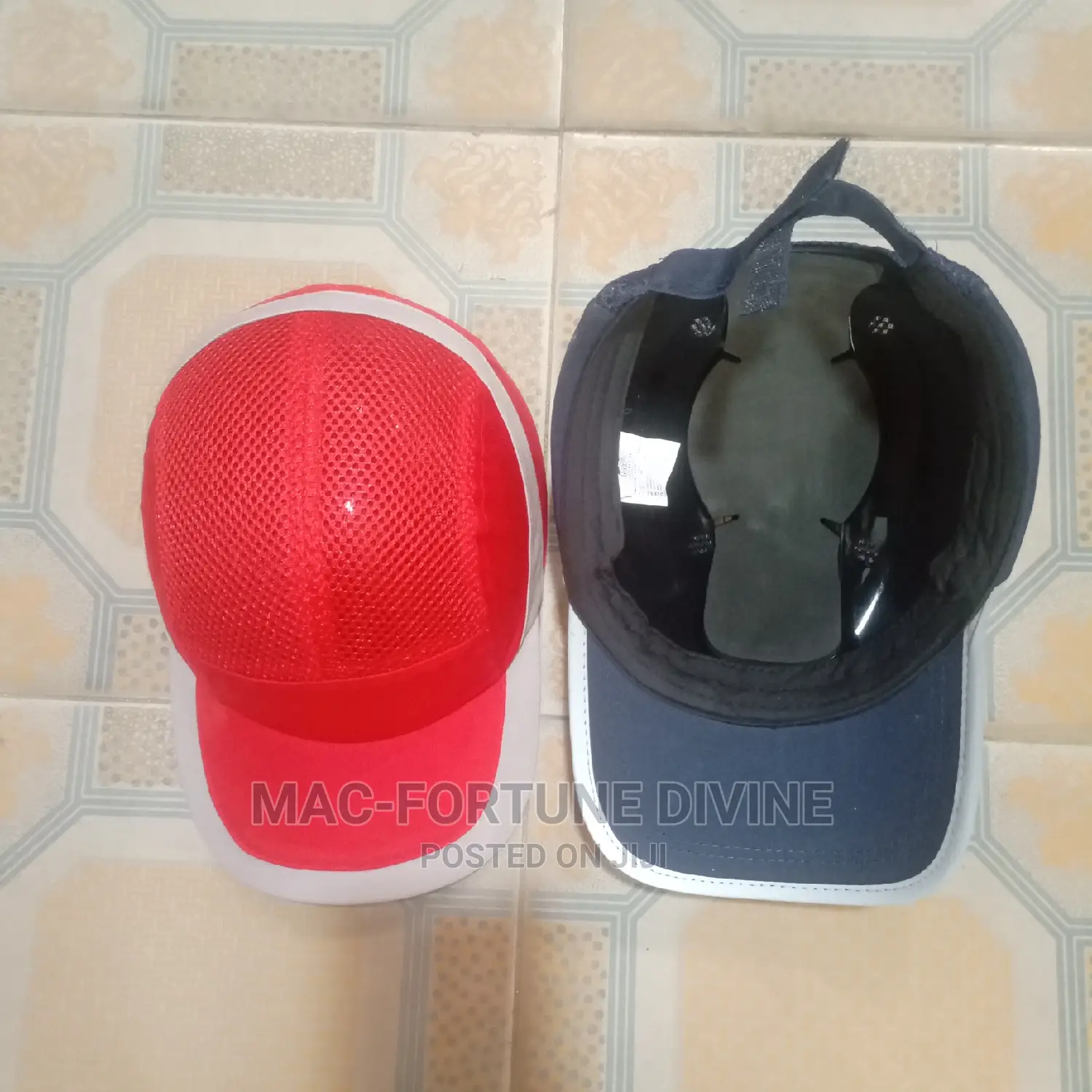 Safety Bump Cap With Reflector