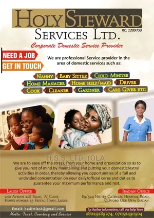 Care Giver/Nanny/Maid/Drivers
