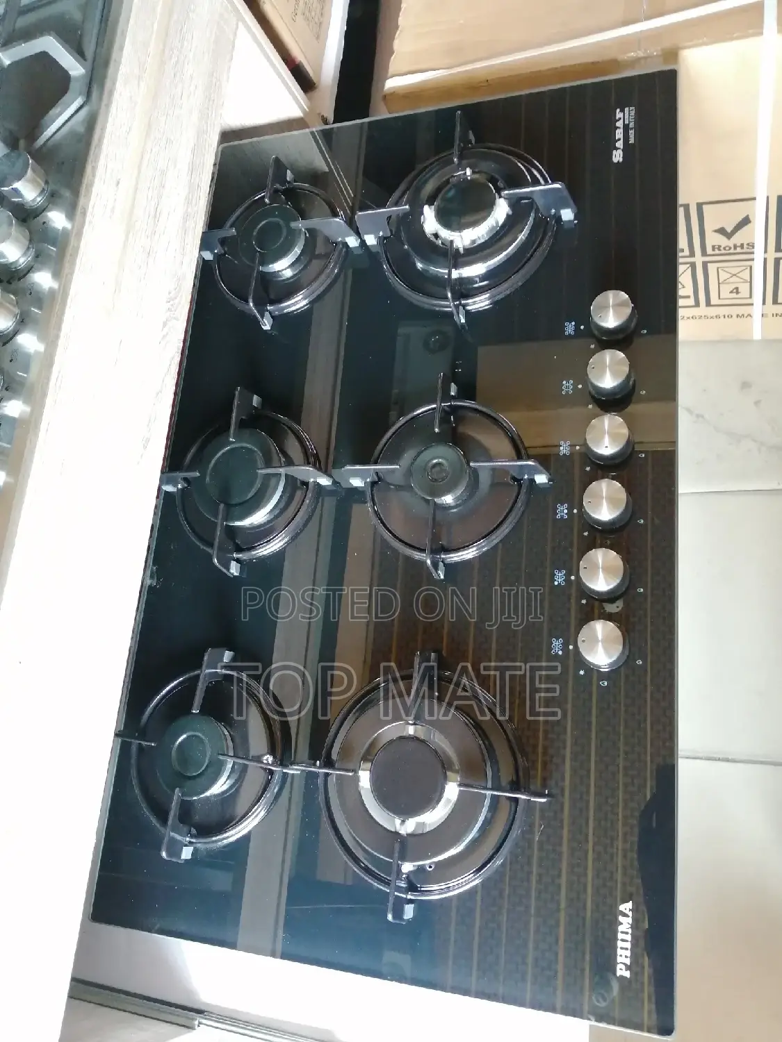 6 Burner Phiima Italy Cooker Hob