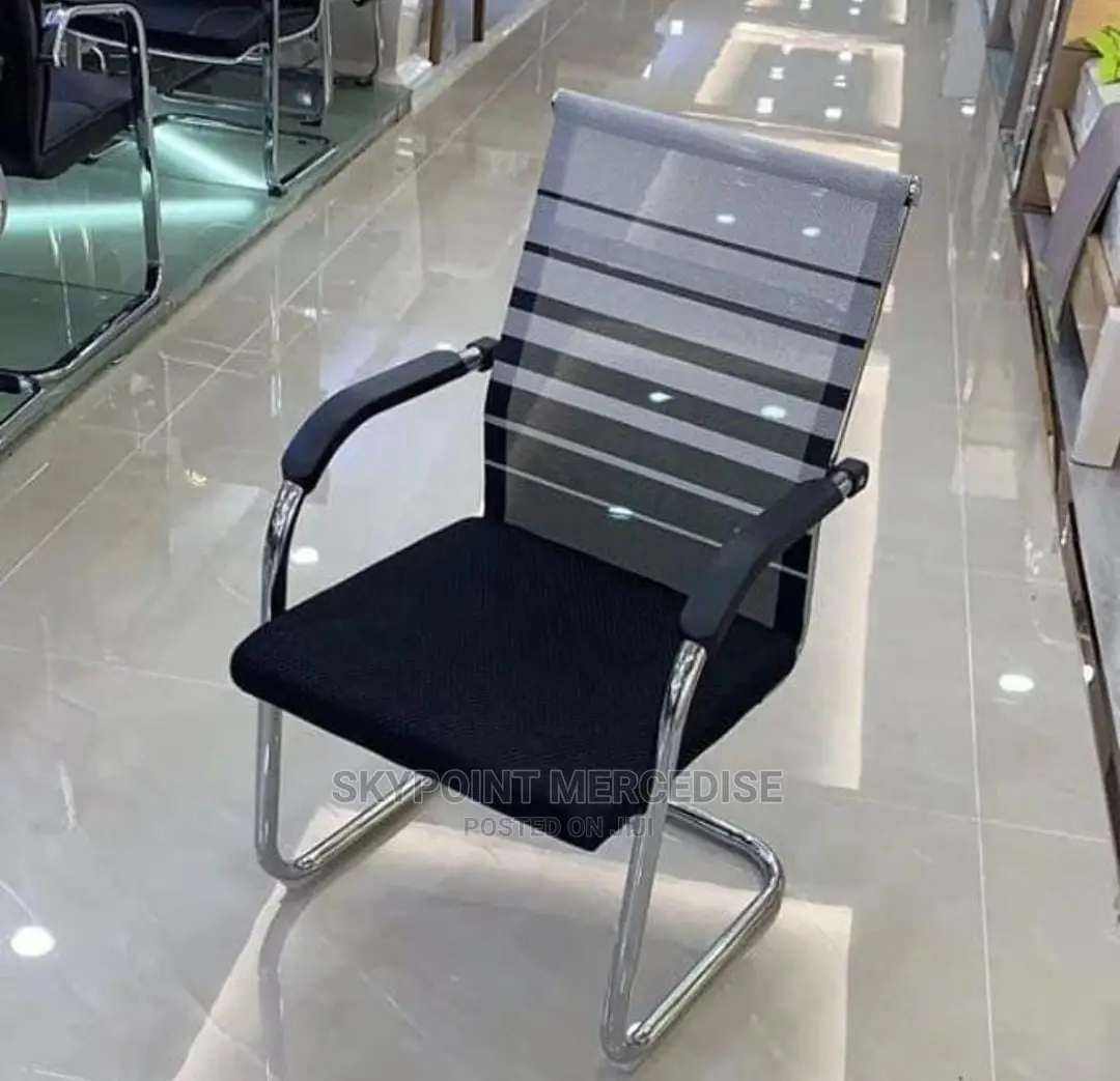 An Executive Chrome Leg Chair