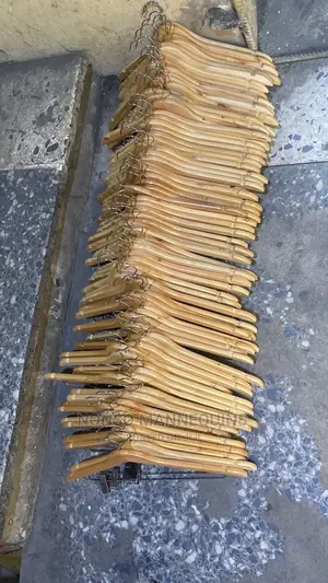 New Model Imported Wooden Clothes Hangers With Clips