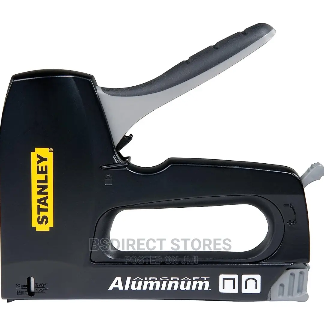 Stanley Flat and Round Cable Staple Gun 2 In1 Tacker Tacking