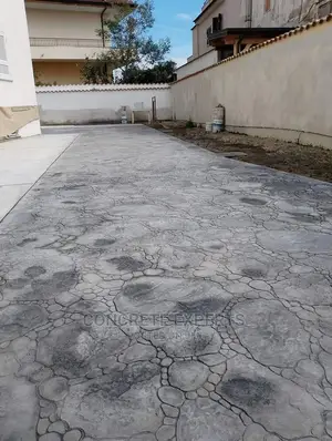 Ajah Lekki Stamped Concrete