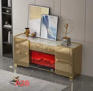 Quality TV Stand With Fireplate 1.5mtr