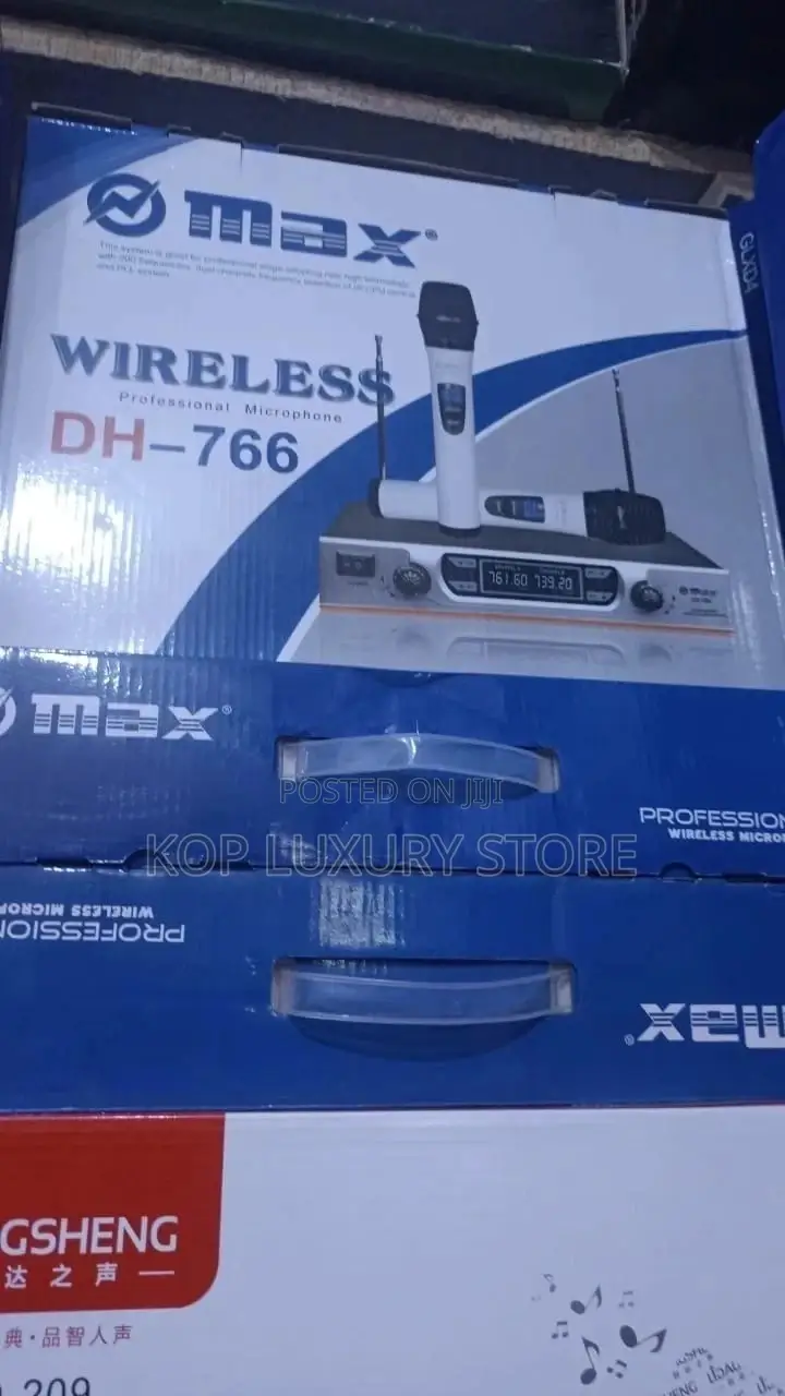 2 in 1 Max Wireless Microphone Dh-766