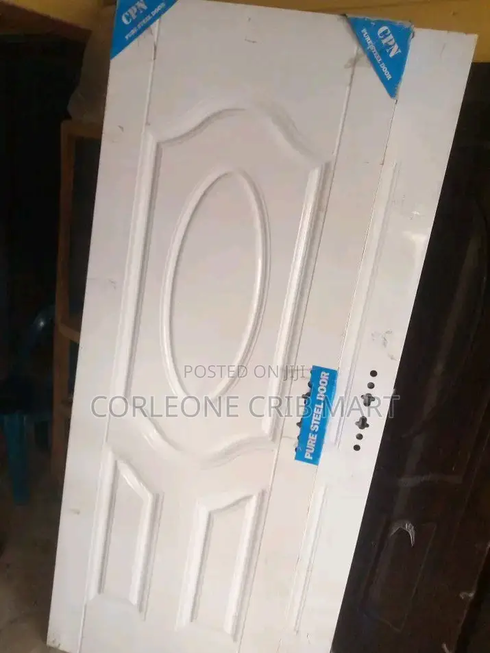 White Steel Panel Door