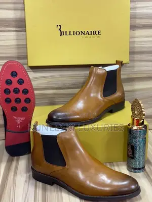 Original Billionaire Men Ankle Leather Shoe